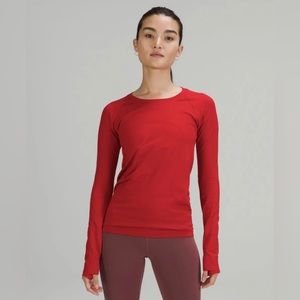 LULULEMON Swiftly Tech LUNAR NEW YEAR Long Sleeve Top 2.0